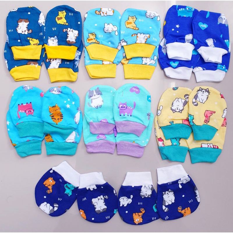 1 Set Sarung Tangan Set Kaki Bayi MG (Set Sarung Tangan + Sarung Kaki) SNI STK MG