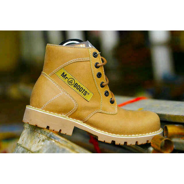 SEPATU MR.LA BOOTS SAFETY ORIGINAL,SEPATUKULIT,SEPATUKERJA,SEPATUFORMAL,SEPATUCASUAL