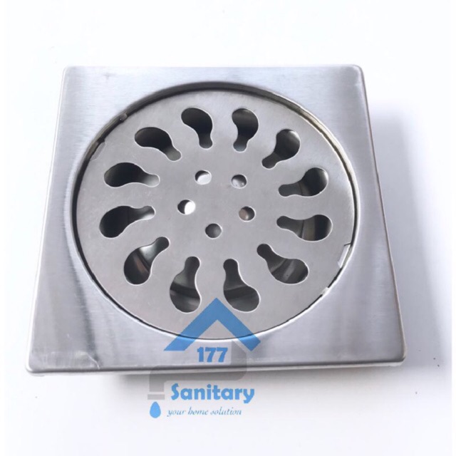 Saringan got stainless murah B-floor drain lubang air saringan pembuangan air kamar mandi stenlis drainer strainer anti kecoa tikus/P8