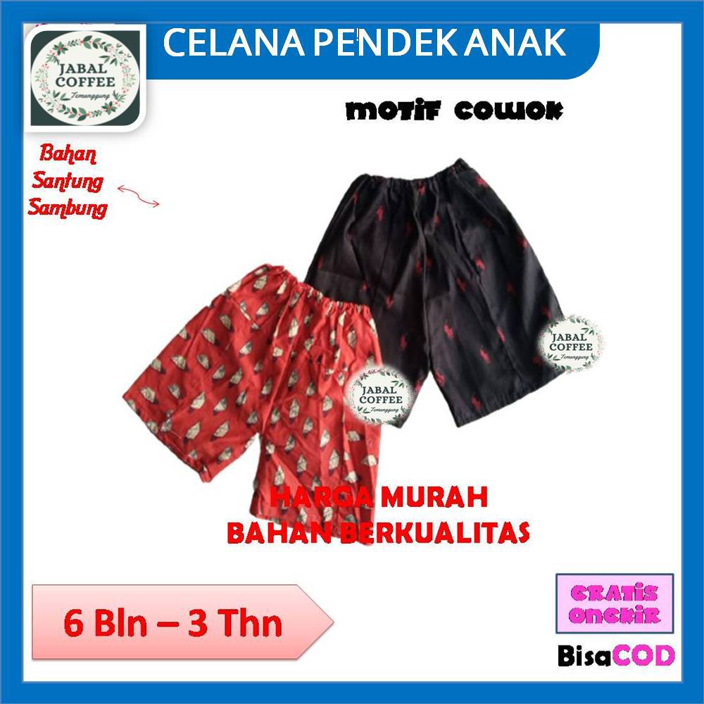 Celana Kolor Pendek Anak 1 -3 Tahun / Celana Pendek Anak Laki Laki Murah/Celana Ompol Bayi Perempuan