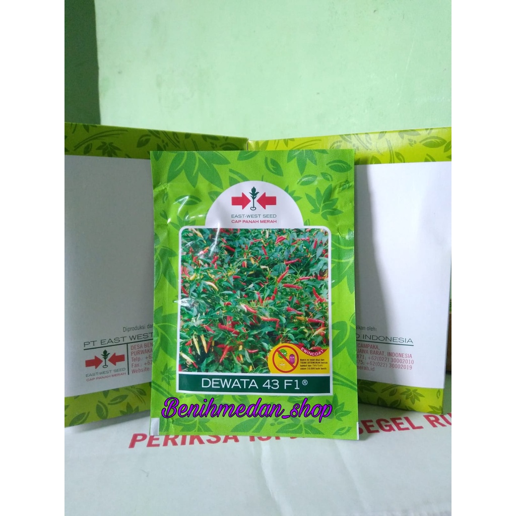 Benih Cabe Rawit Dewata 43 F1 isi 2250 butir