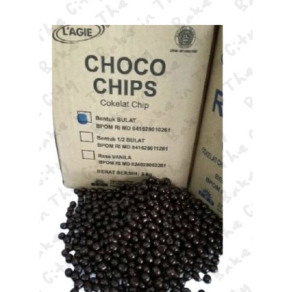 

chocochip lagie kemasan repack 100gram