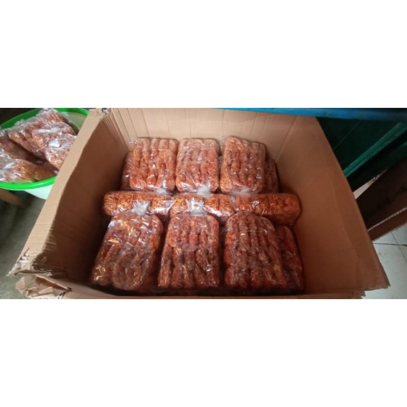 

Keripik sambal special Sibolga Cap Bawang kemasan kecil isi 30