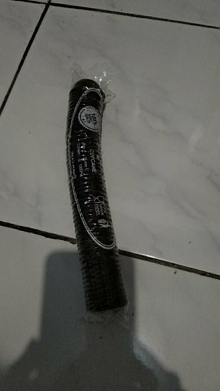 Cup Cake Cases Nastar Hitam 55mm : 22mm Cake Cases