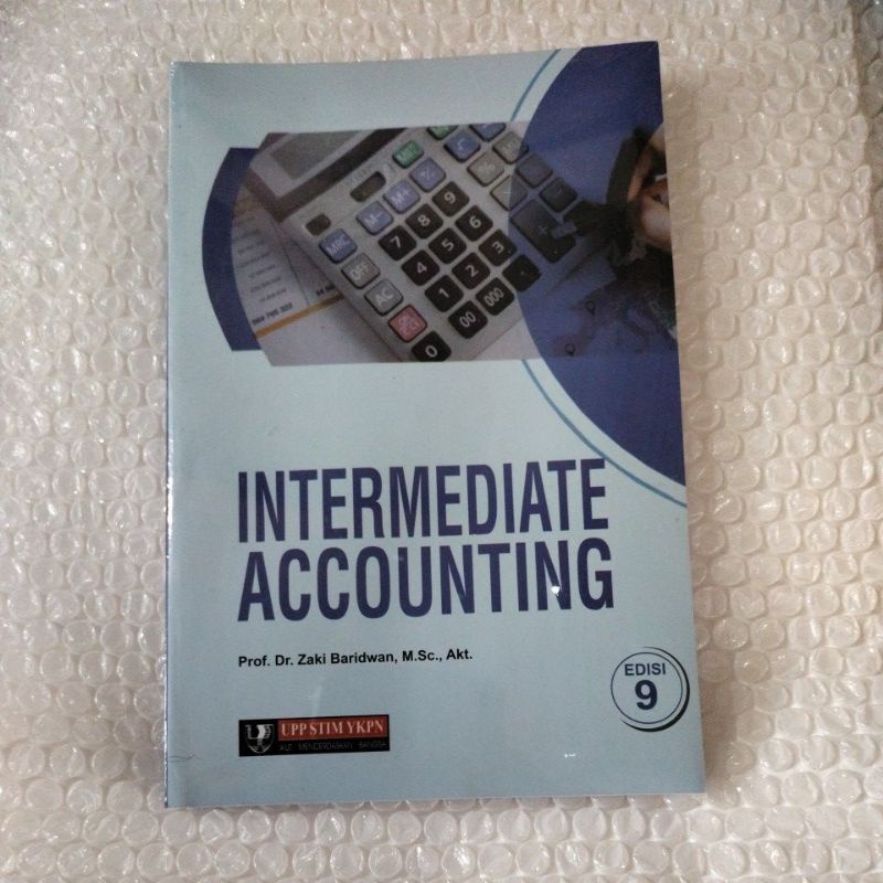 

BUKU INTERMEDIATE ACCOUNTING EDISI 8 BY ZAKI BARIDWAN