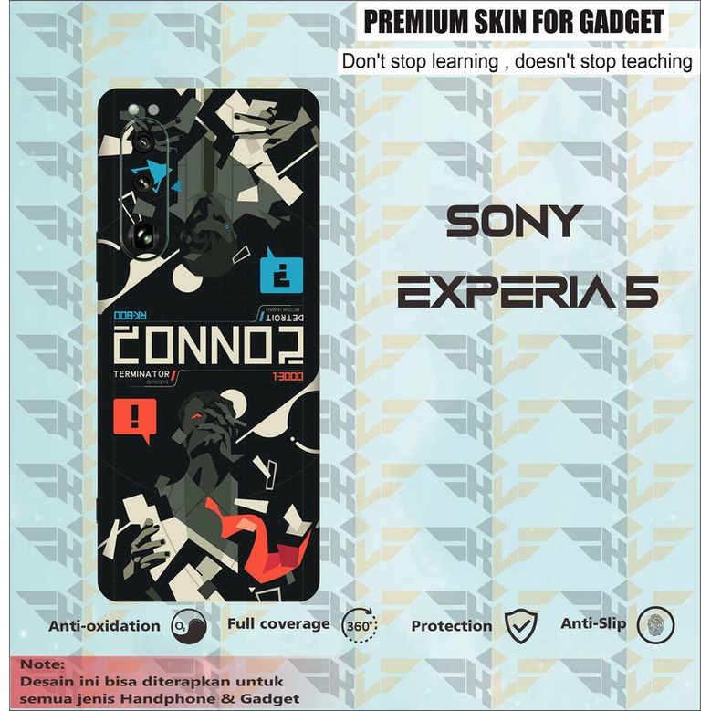 GARSKIN HANDPHONE 2PCS SONY EXPERIA 5 ABSTRAK