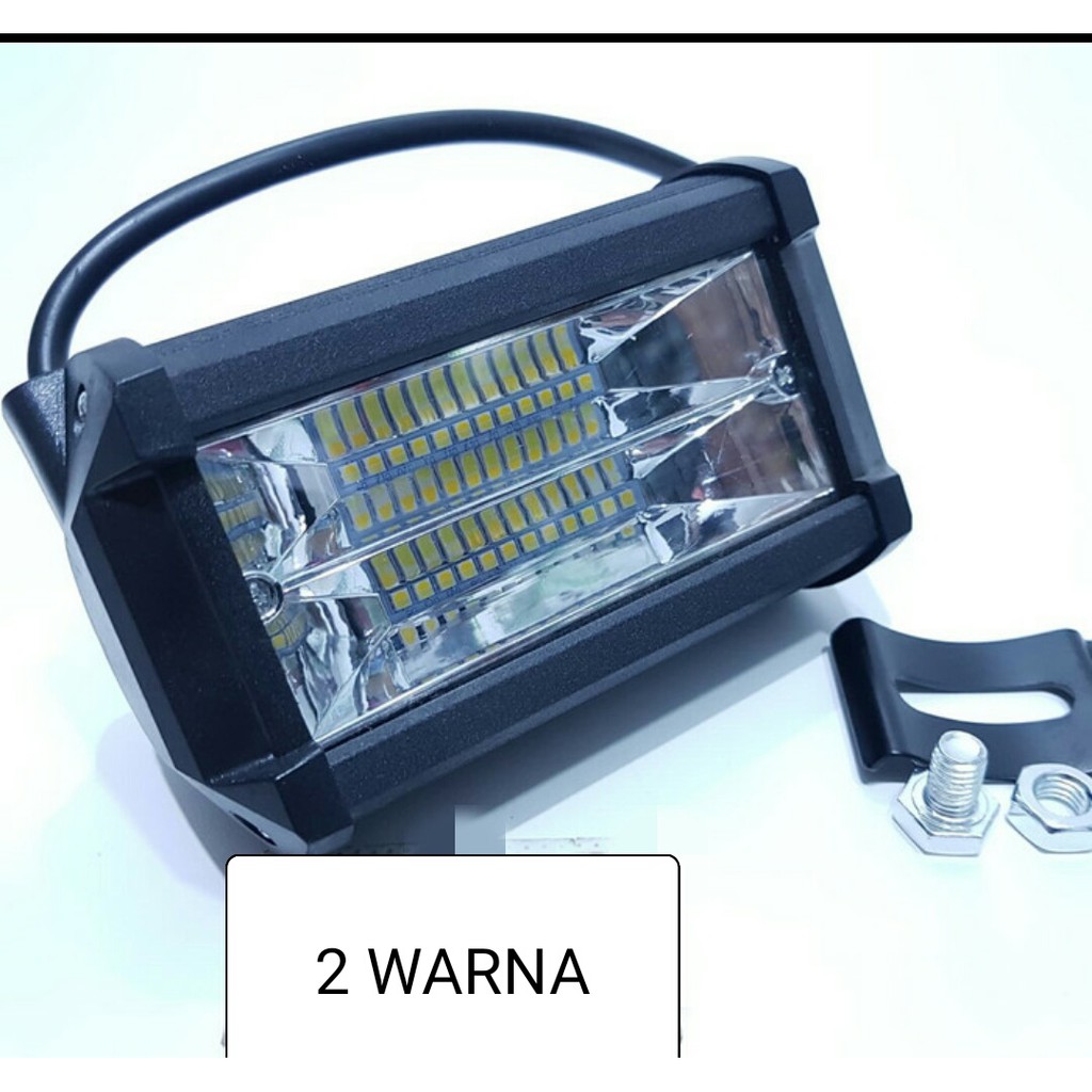 Lampu Tembak Sorot Cwl OWL LED CREE 24 MATA 2 warna Strobo