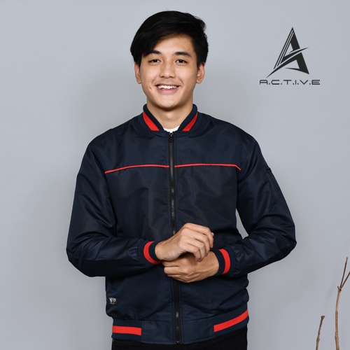 Jaket ACTIVE 2in1 Onfito Ori Size S M L XL-Jaket Unik Bisa Dilipat Jadi Tas-Jaket Simpel-Jaket Pria 