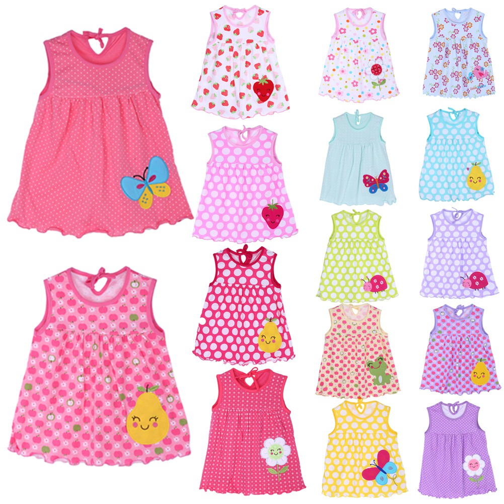 Ready Stockgaun Gambar Kartun Lucu Untuk Anak Bayi Perempuan Ready Stockgaun Gambar Kartun Lucu Untuk Anak Bayi Perempuan