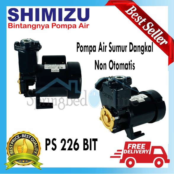 Pompa Air Shimizu Non Otomatis PS 226 BIT