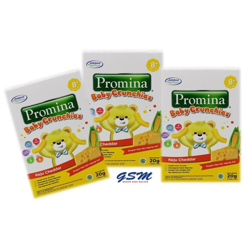 PROMINA BABY CRUNCHIES 20GR