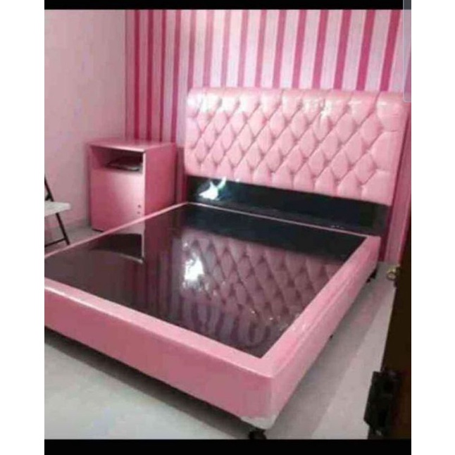 Dipan Divan tempat tidur minimalis kasur spring bed laci