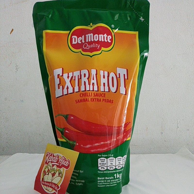 Sauce Extra Hot Delmonte 1 kg