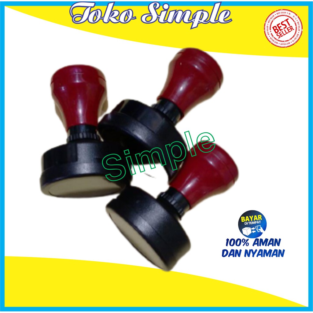 GROSIR GAGANG STEMPEL FLASH BULAT I GAGANG STEMPEL WARNA BUNDAR