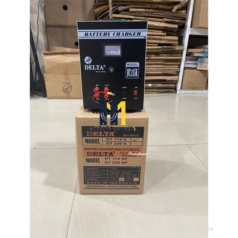 Batrey charger ( Cas aki ) DELTA 115K 15ah ces aki