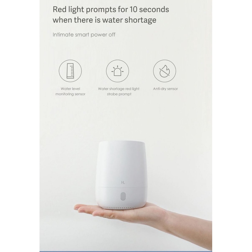 2 IN 1 Aromaterapi Diffuser Air Humidifier / Lampu Tidur Ruangan Xiaomi 120ML-1