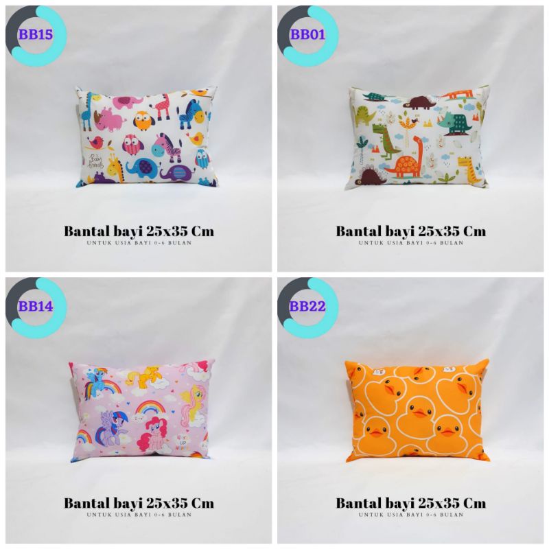 Bantal bayi karakter