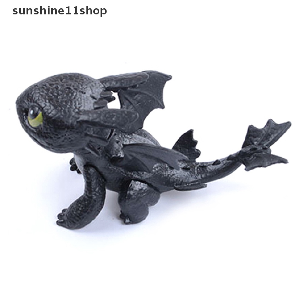 Sho Mainan Action Figure Toothless Night Fury Dragon Untuk Koleksi