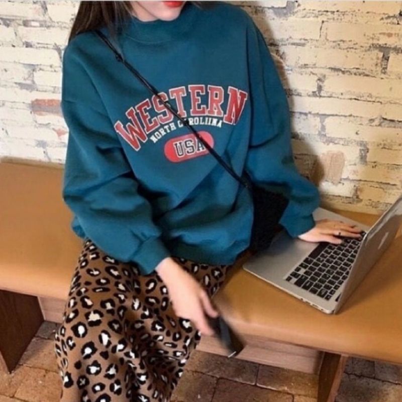big  sale sweater wanita terkini / SWEATER WESTERN