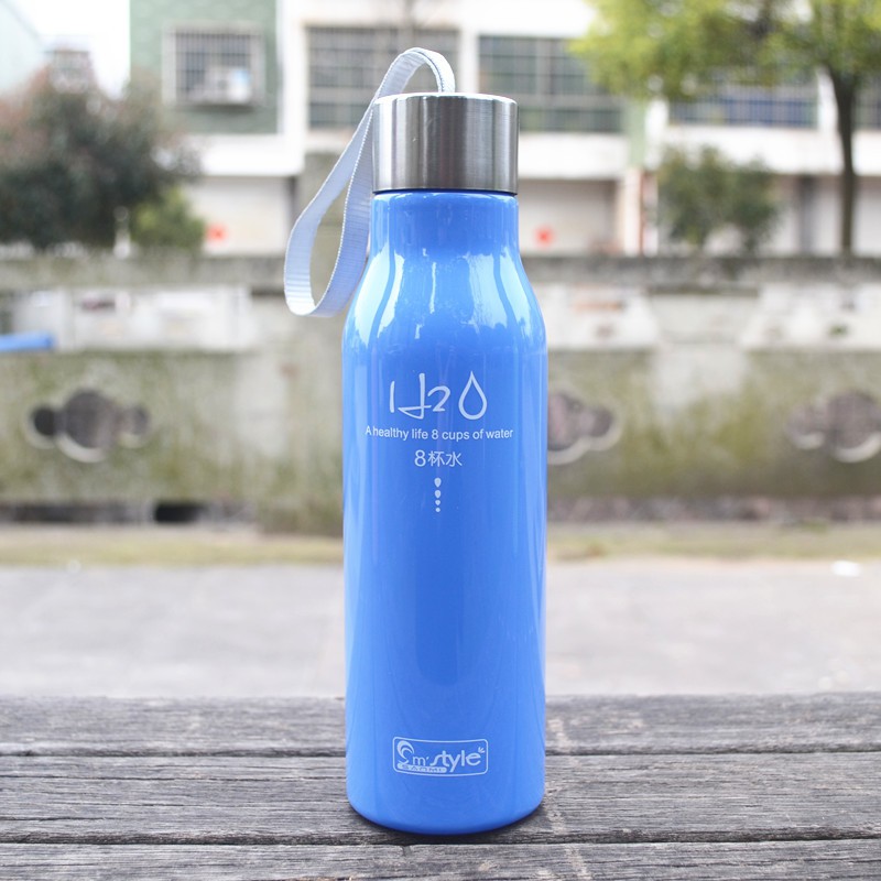 Jual Botol Minum H2O a Healthy Life Unbreakable Bottle 600ml - SM-82