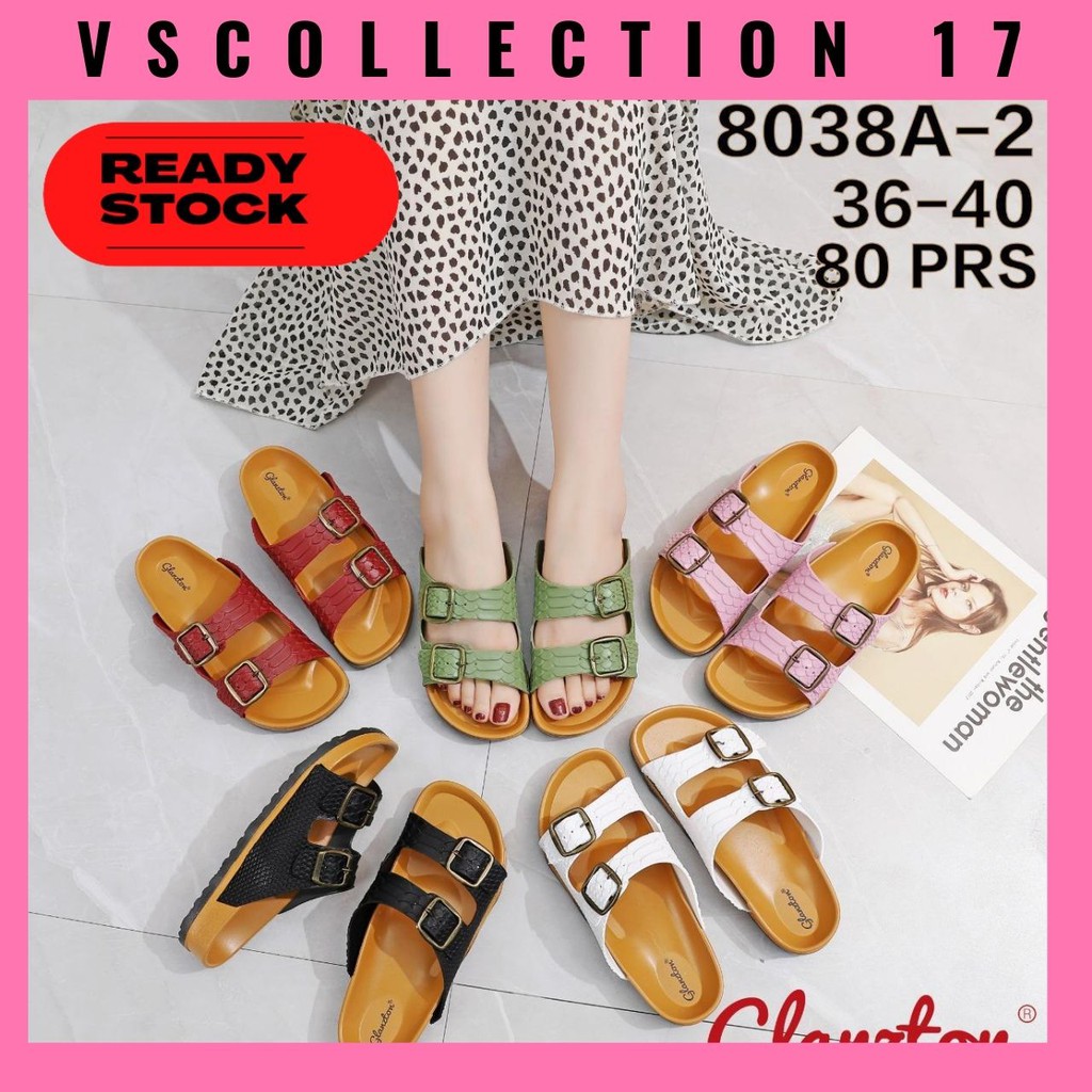 New Glanzton 8038A-2 Sandal Jelly estella/ Sandal Wanita/ Sandal Jelly Wanita/Jelly Shoes