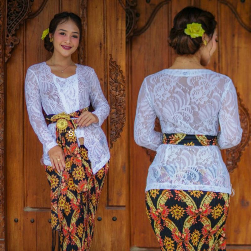 Kebaya Bali Kutubaru Carissa Strait (Kebaya Only)