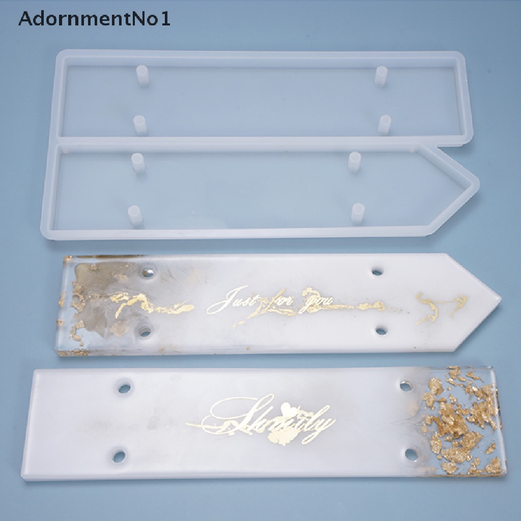 (AdornmentNo1) Cetakan Plat Nomor Pintu Bahan Silikon