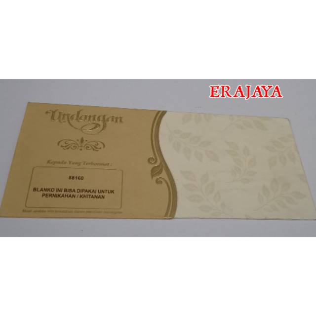 TERMURAH Kartu undangan 88160 ERBA 1.600/pcs minin 1pack /(100pcs)