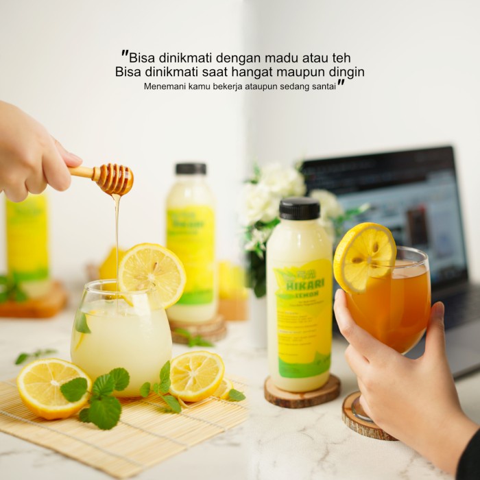 

Ge02G Hikari Lemon Pelangsing 500Ml Sari Buah Lemona Asli Diet Detox Vit Ec - 500 Ml Ds5G