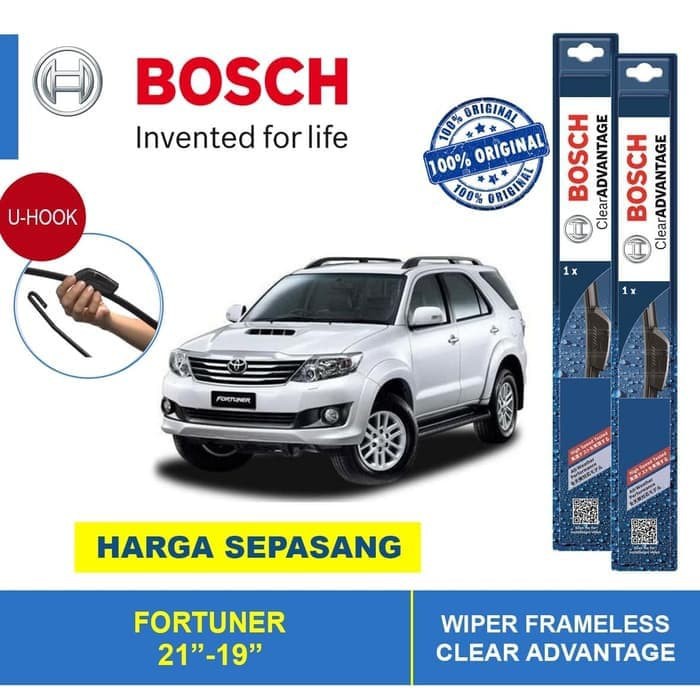 Wiper Blade Fortuner BOSCH frameless ADVANTAGE 19-21&quot; ORIGINAL