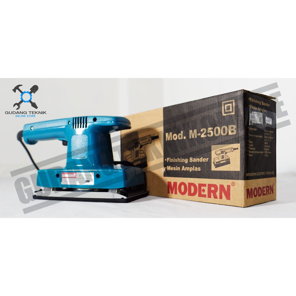 Modern M-2500B / Mesin Amplas Modern M 2500 B / Mesin Amplas Orbital Modern M2500B Finishing Sander