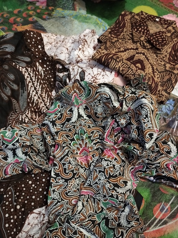 Size M L Xl Xxl Xxxl Bswart Batik Hrb026 Kenongo Hem Pendek Padi Pekalongan M L Xl Batik Pria Murahl