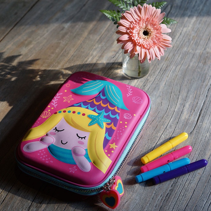 

Hemat Bagtastic! Tempat Pensil Jumbo Unicorn Lucu Smiggle Alike Pencil Case Trendi