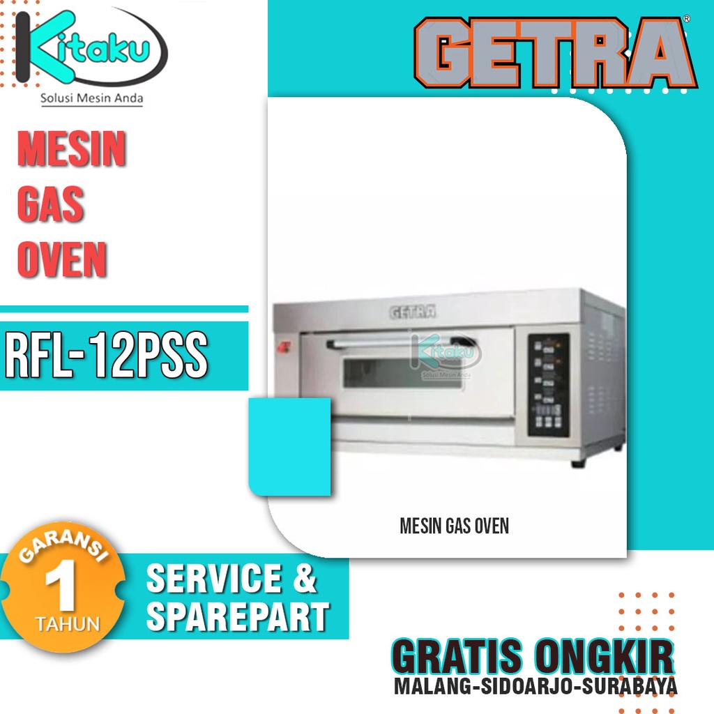 Gas Oven Getra RFL-12PSS