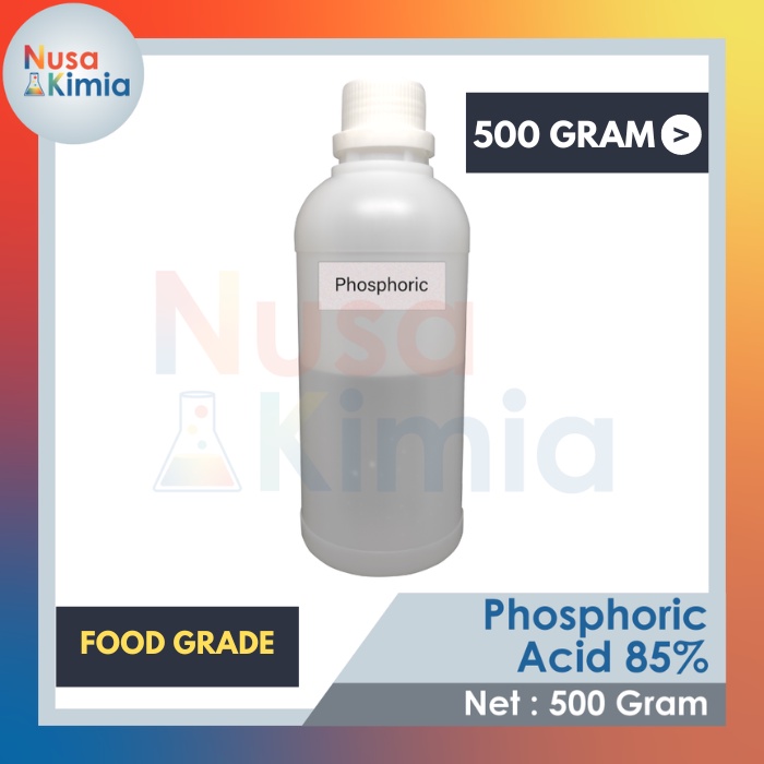 H3PO4 Fosfat / Phosphoric Ex China Food Grade 500 Gram