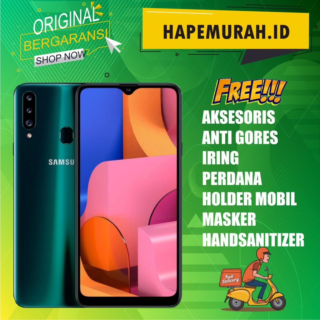 Hp Samsung Galaxy A20s (4GB/64GB) Garansi Resmi