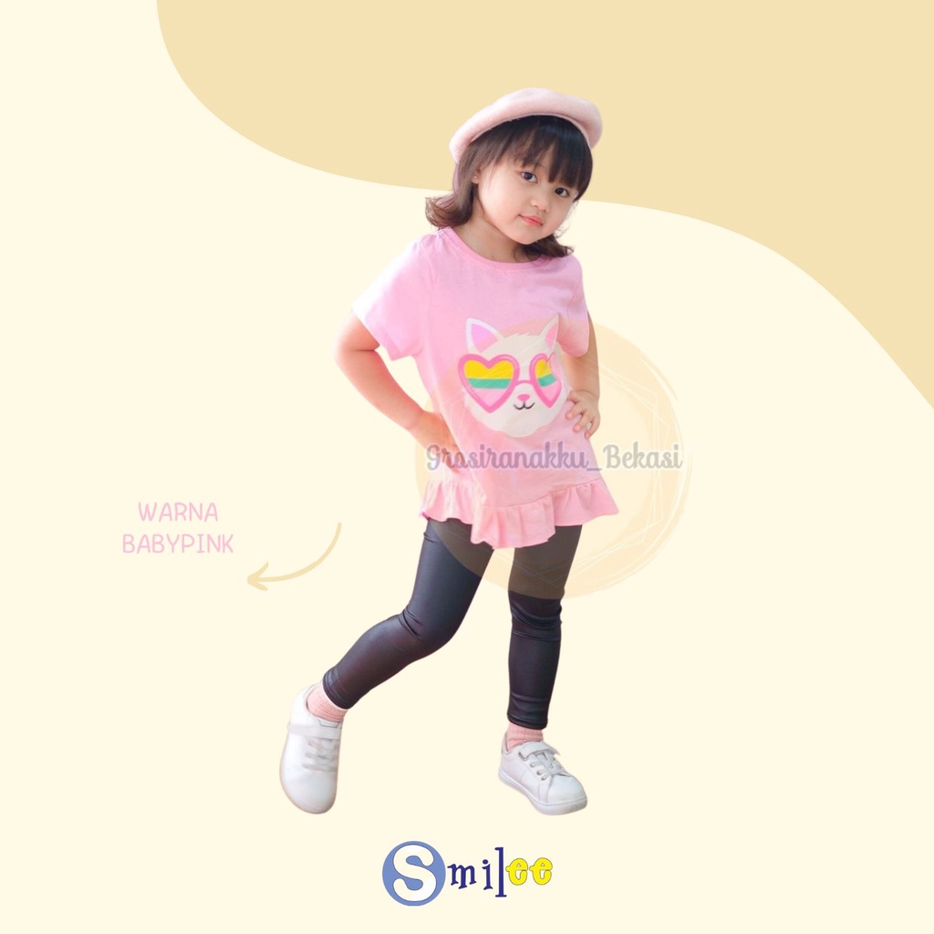 Tunik Anak Smilee Susan Babypink 1-5Thn