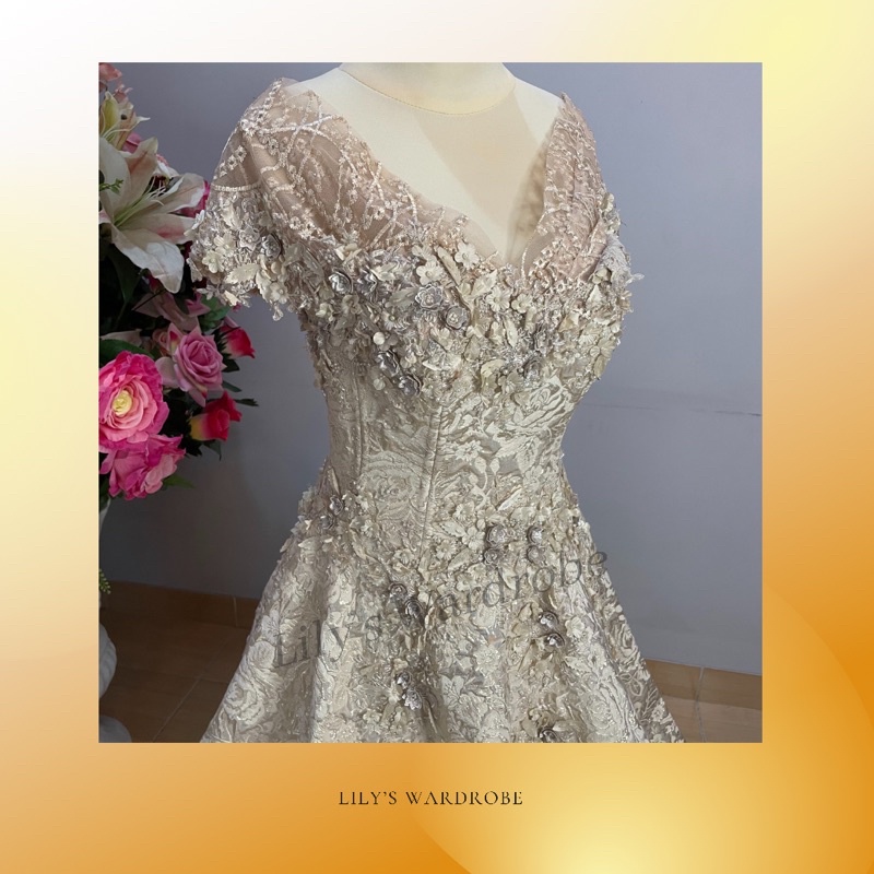 [Appointment Only]Sewa Dress Party/Acara/Nikah/Wedding/Gown