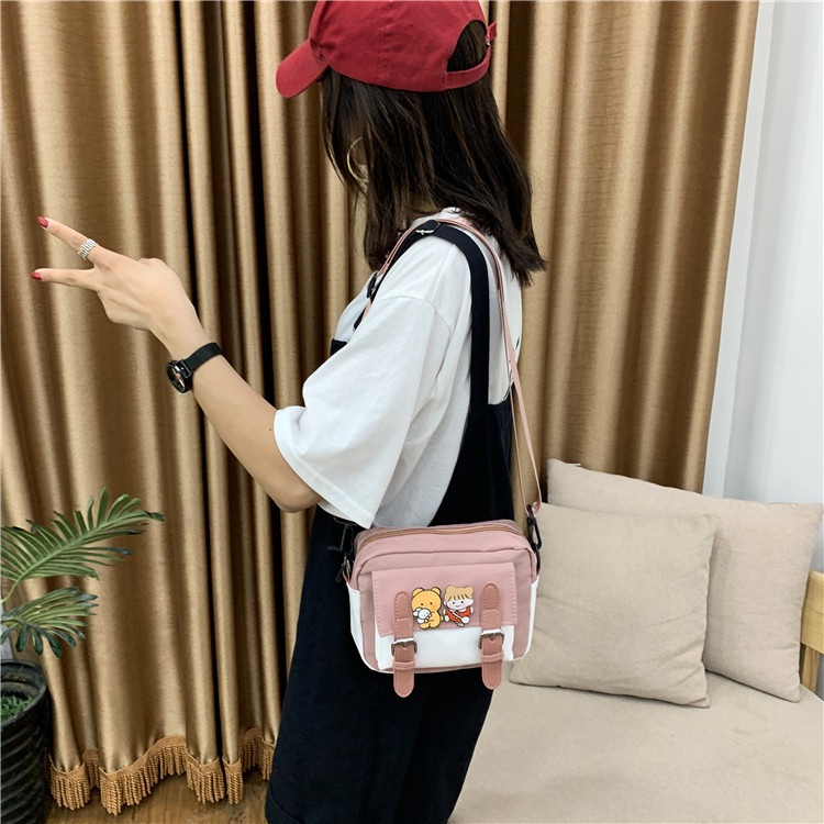 DBCOL Cutie Bag Tas Selempang Perempuan Tas Cewek Korea/Tas Fashion Korea/Slingbag Korea