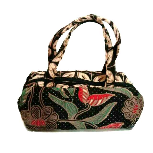 (MOTIF RANDOM) Tas Batik Kain Kecil Lapis Busa