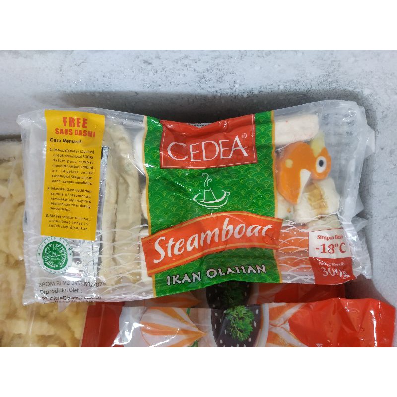 

Steamboat Cedea 300gr (Plus Saus Dashi)