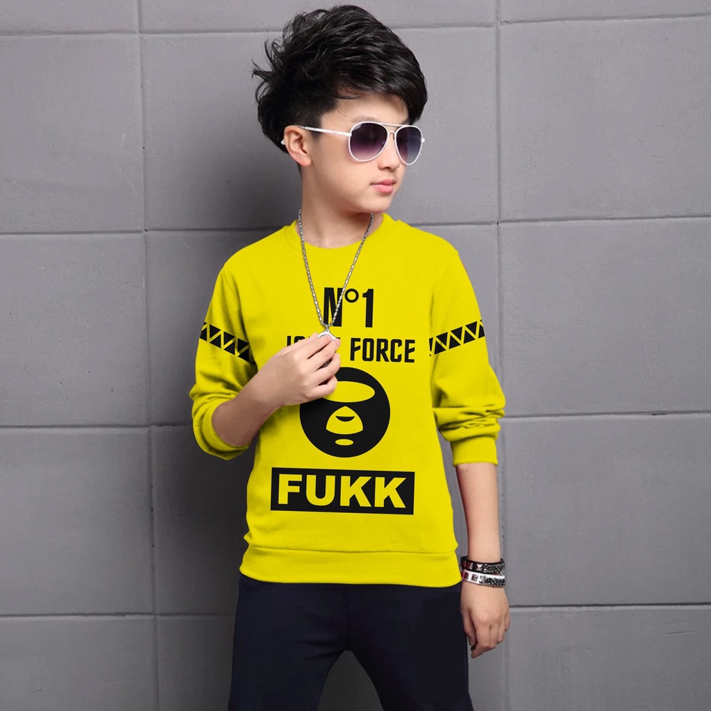 Switer Force Terbaru / Sweater Anak Laki-laki /  Sweeter Gaming Bahan Babyterry / FLAVA_STORE