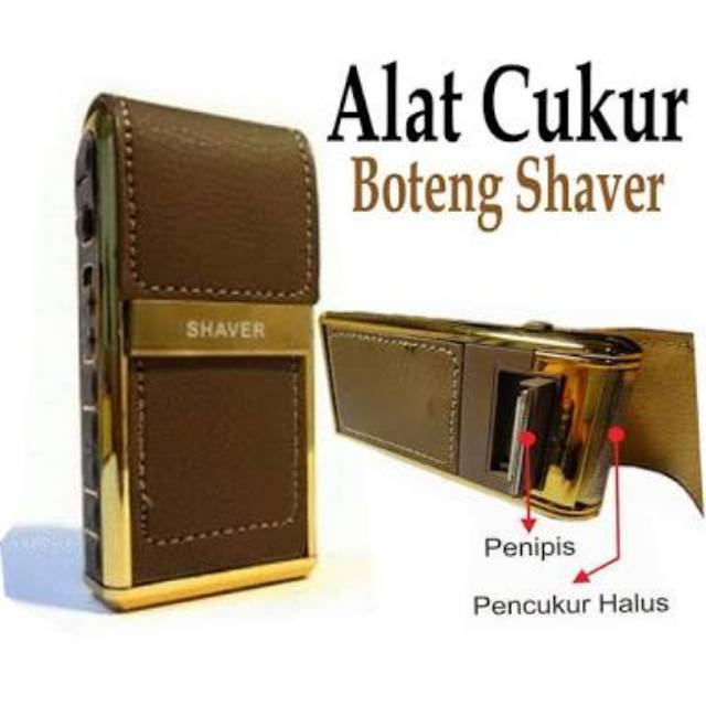 Rechargable Shaver Boteng RSCW-V1 - Alat Cukur Kumis Dan Jenggot - Portable