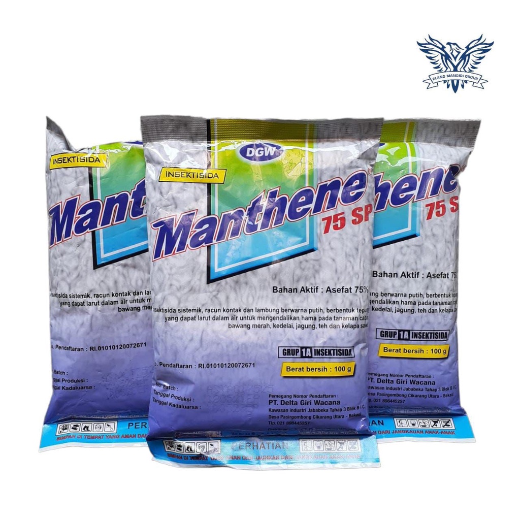 Insektisida Manthene 75 SP Isi 100 Gram DGW Bahan Aktif : Asefat 75%