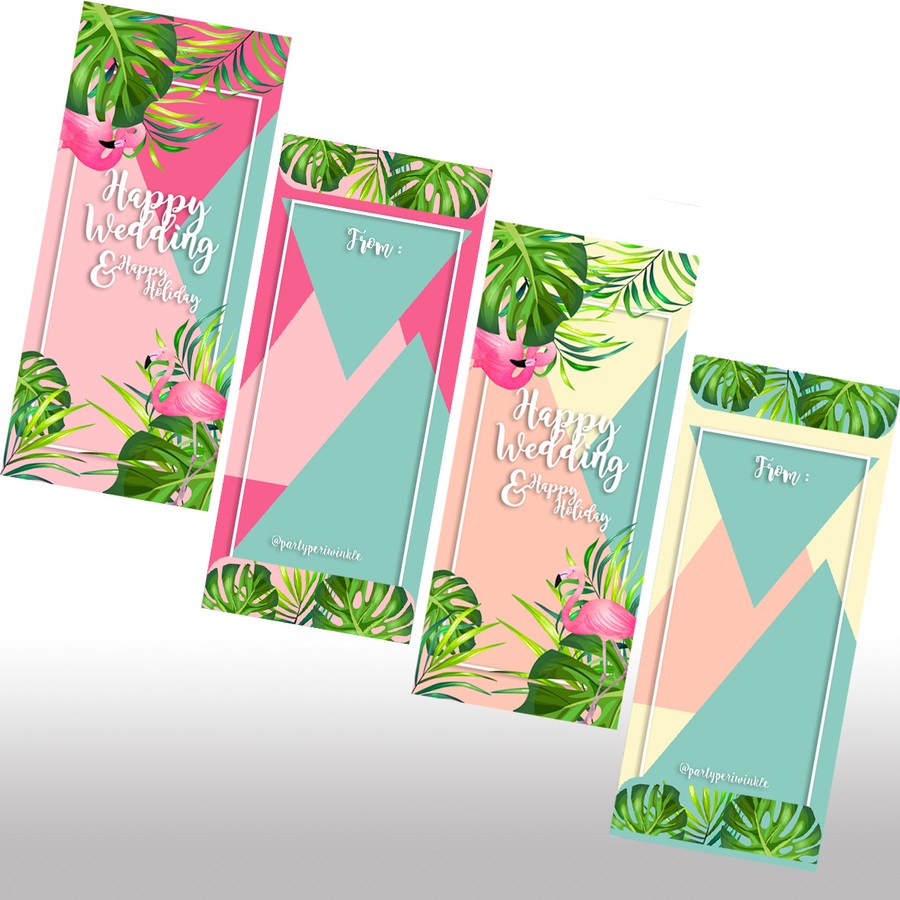 

Amplop Kondangan / Amplop Nikahan / Amplop Perkawinan - Summer Flamingo