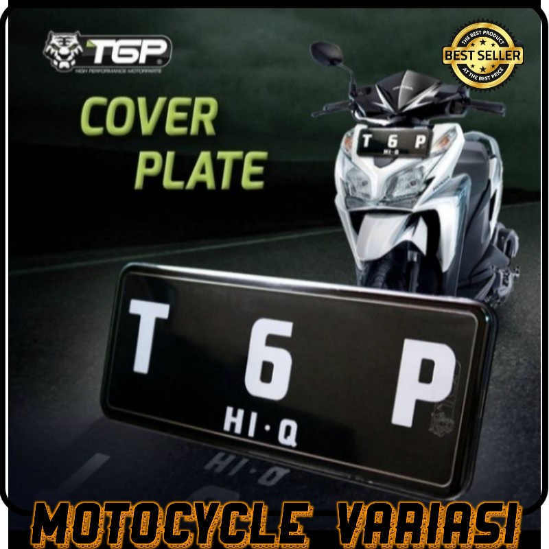 Cover Plat Nomor TGP EDGE vario nmax mio universal