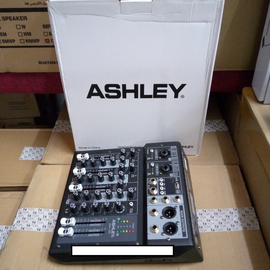 mixer 4ch audio Ashley Option402 Option 402 4CH usb bluetooth soundcar