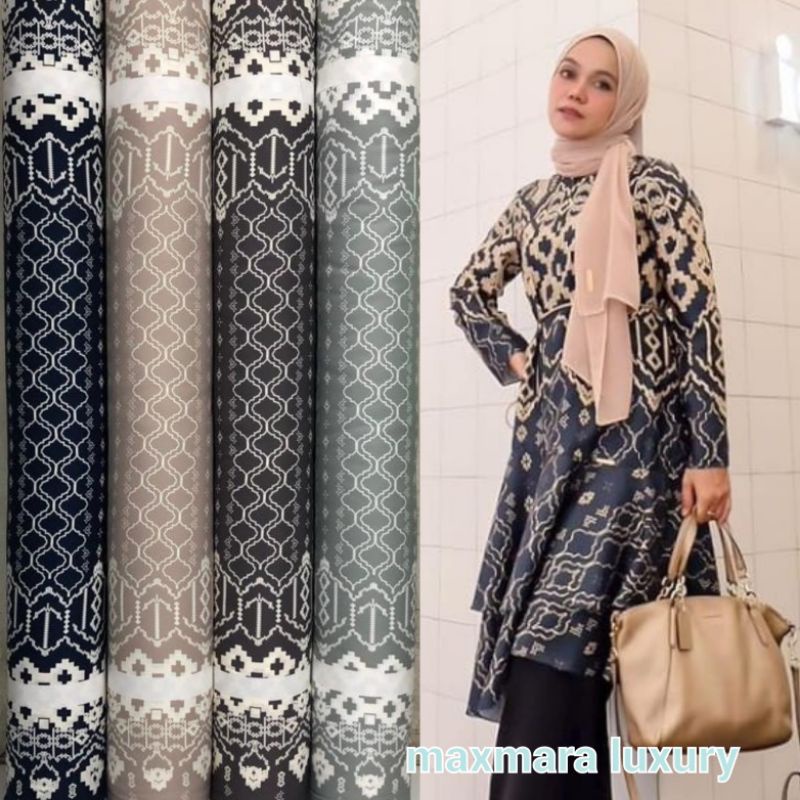 Kain Maxmara Luxury Motif WKEtnic harga setengah meter