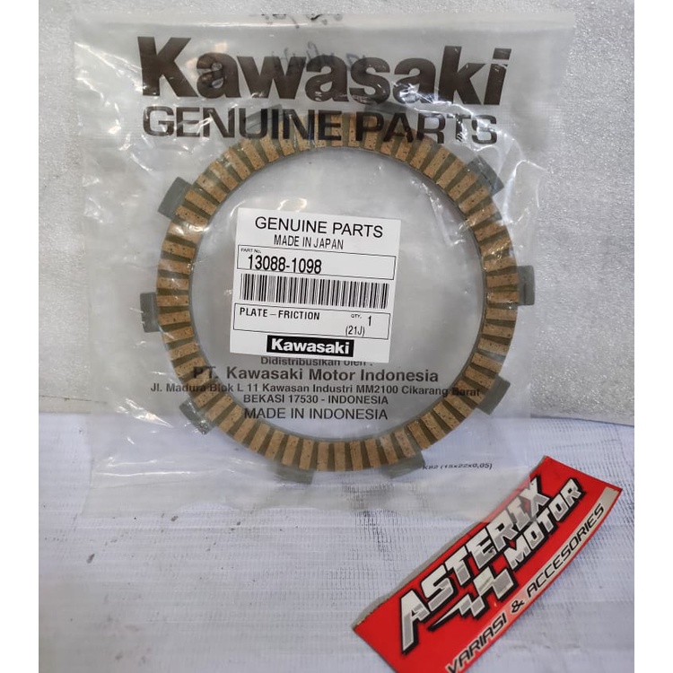Kampas Kopling KAWASAKI Ninja 150.Ninja R.SS.RR New.RR old ZX150 original