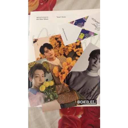 album seventeen your choice one side ver unsealed